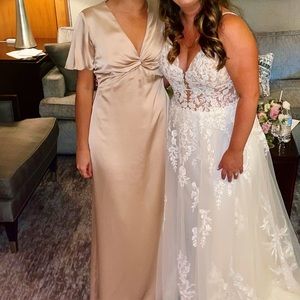 Show Me Your Mumu - Champagne Rome Twist gown
